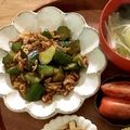 ﾌﾞｲｰﾝ's cooksnap of when they made 簡単！キュウリと鶏ひき肉のピリ辛味噌炒め.