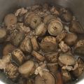 52♪96's cooksnap of when they made 豚バラ肉とごぼうのコッテリ時雨煮　圧力鍋.
