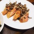 ☆麻☆'s cooksnap of when they made フライパン1つ☆鮭ときのこのバジルソテー.