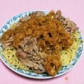 料理好き独身男子's cooksnap of when they made ビーフバター焼きパスタ.