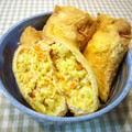 runa10's cooksnap of when they made 揚げと溶き卵の甘辛煮.