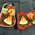 A＆Co's cooksnap of when they made 節分♡キャラ弁*6Pチーズ de 鬼さん.