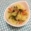 ぽぽきゅ's cooksnap of when they made 春キャベツと桜エビの塩昆布和え.