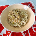ななすけ77's cooksnap of when they made つゆだくパスタ＜大根おろしとネギの香り＞.