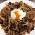 こちたな's cooksnap of when they made スタミナ抜群☆牛コマで焼肉丼.