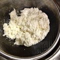YSasrr's cooksnap of when they made 低脂肪乳で＜カッテージチーズ＞.