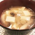 Makki203's cooksnap of when they made 簡単！基本のお味噌汁！.