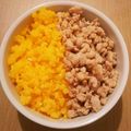 minnnachu's cooksnap of when they made プロ技キッチン覚書　鶏そぼろ&卵そぼろ.