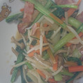 はふー！'s cooksnap of when they made ベーコンと小松菜で♪簡単中華風炒め☆.