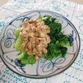 イチゴ、イチゴ。's cooksnap of when they made ✿チンゲン菜の納豆和え✿.