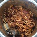 フランクフルトJr's cooksnap of when they made ビーフシチューリメイク！！デミグラうどん.