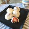 audrey0930's cooksnap of when they made 春のおやつ☆レンジでイチゴ大福.