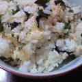 のりぽて's cooksnap of when they made 鮭とじゃこの混ぜご飯.