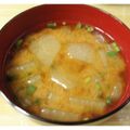ぽりぽり拓庵's cooksnap of when they made 焦がし大根のお味噌汁.
