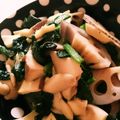 クックQ1OCO3☆'s cooksnap of when they made ☆ほうれん草とレンコンのバター醤油炒め☆.