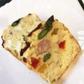 正直子's cooksnap of when they made ヨーグルトでふわふわっ！ケークサレ.