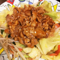 みこ♪'s cooksnap of when they made 簡単！もやし炒め♪豚唐あんかけ♥.