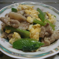 ♡♡山P大好き♡♡'s cooksnap of when they made 豚こまと小松菜卵の簡単煮.