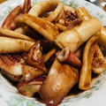 すぶちー's cooksnap of when they made お酒のおつまみに♪簡単イカのしょうが炒め.