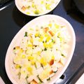 はーくま's cooksnap of when they made 長芋とコーンの明太マヨチーズ焼き.