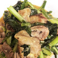 ＊クロミント＊'s cooksnap of when they made 豚小松菜のマヨぽん丼.