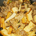 竹内志のぶ's cooksnap of when they made 豚肉と厚揚げのオイスターソース炒め.