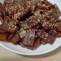 かさくまさん's cooksnap of when they made ひらひらこんにゃくのラー油きんぴら.