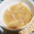 ママりん07's cooksnap of when they made シンプル味付け【手羽先と白菜のスープ】.