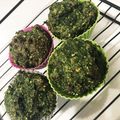 ユカtoマオマオ's cooksnap of when they made 簡単☆もっちり　小松菜のカップケーキ.