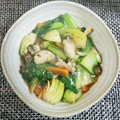 おかあぐま's cooksnap of when they made 牡蠣と青梗菜の中華炒め☆.