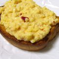 美々☆彡's cooksnap of when they made スイートチリマヨ卵トースト♪.