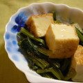 あでぃでぃ's cooksnap of when they made 小松菜とあげの煮びたし.