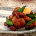まゆげむし's cooksnap of when they made 豚バラ肉と新じゃがの揚げ煮【作り置き】.