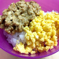 こちゅ。's cooksnap of when they made とろーりかさ増し豆腐鶏そぼろ.