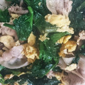 ミンチ500's cooksnap of when they made 簡単なのにうまい！　「豚肉のポパイ炒め」.