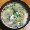女帝蜂蜜✨料理研究所's cooksnap of when they made タケノコのお味噌汁♪信州の定番サバ缶で♪.
