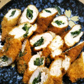 ★sakatera★'s cooksnap of when they made ほうれん草とチーズのささみフライ.
