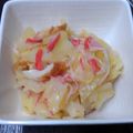 りくママ☆まぁ's cooksnap of when they made カニカマとキャベツのおひたし＊ごま油和え.