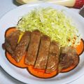 由子ちゃん♡'s cooksnap of when they made 豚コマのステーキみたいな重ね焼き.