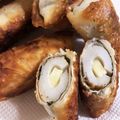 ユミサク's cooksnap of when they made 簡単！大葉香るチーズちくわ春巻き♪.