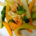 バウンド's cooksnap of when they made 青梗菜とツナのごま風味ソイソースソテー.
