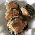Yokchina's cooksnap of when they made 余ったお寿司で寿司フライ.