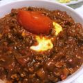 meiと虹's cooksnap of when they made キーマカレーオムレツ.