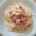☆うさきちさん☆'s cooksnap of when they made ☆もやしのカリカリベーコンサラダ☆.
