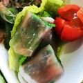 kana叶's cooksnap of when they made ひな祭りに＊菜の花の生ハム巻き.