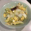 ちょこみ51's cooksnap of when they made 鶏がらの素で簡単！白菜としめじの卵炒め.