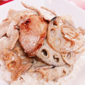 みっくママ's cooksnap of when they made 簡単です！！蓮根と豚薄切り肉の甘辛炒め♪.