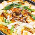 banbonmama's cooksnap of when they made アサリと豚肉のチゲ豆腐鍋☆.