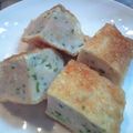 miibr's cooksnap of when they made 鶏挽き肉の油揚げ詰め焼き.