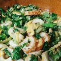 kimimaruo's cooksnap of when they made 大根菜と竹輪のほろほろ.